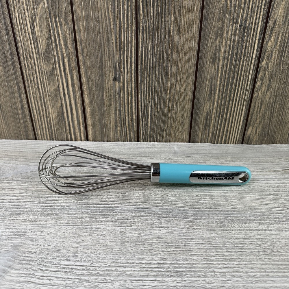 KitchenAid Cooking Aqua Sky Blue Utensil Hand Held Whisk Replacement Kitchen